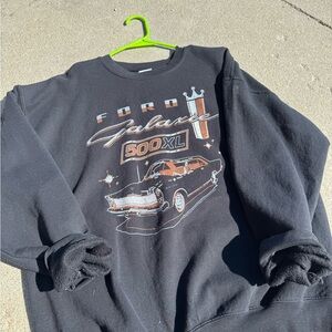 Junk Food Clothing Black Graphic Women's Sweater